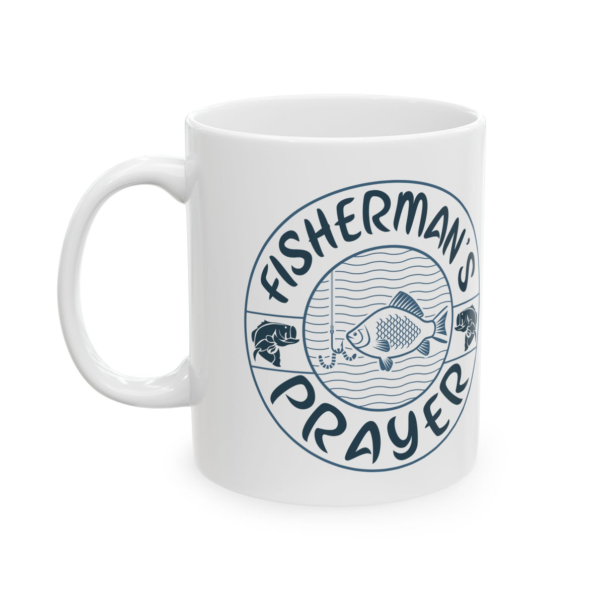 Fisherman's Prayer Ceramic Mug — Fishing Coffee Cup 11oz  Item #99613