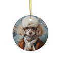 Dog Ceramic Disc Ornament            Item #5319668