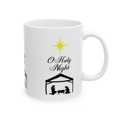 O Holy Night Ceramic Mug 11oz    Item #135573