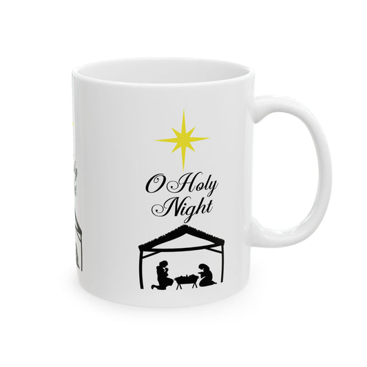 O Holy Night Ceramic Mug 11oz    Item #135573