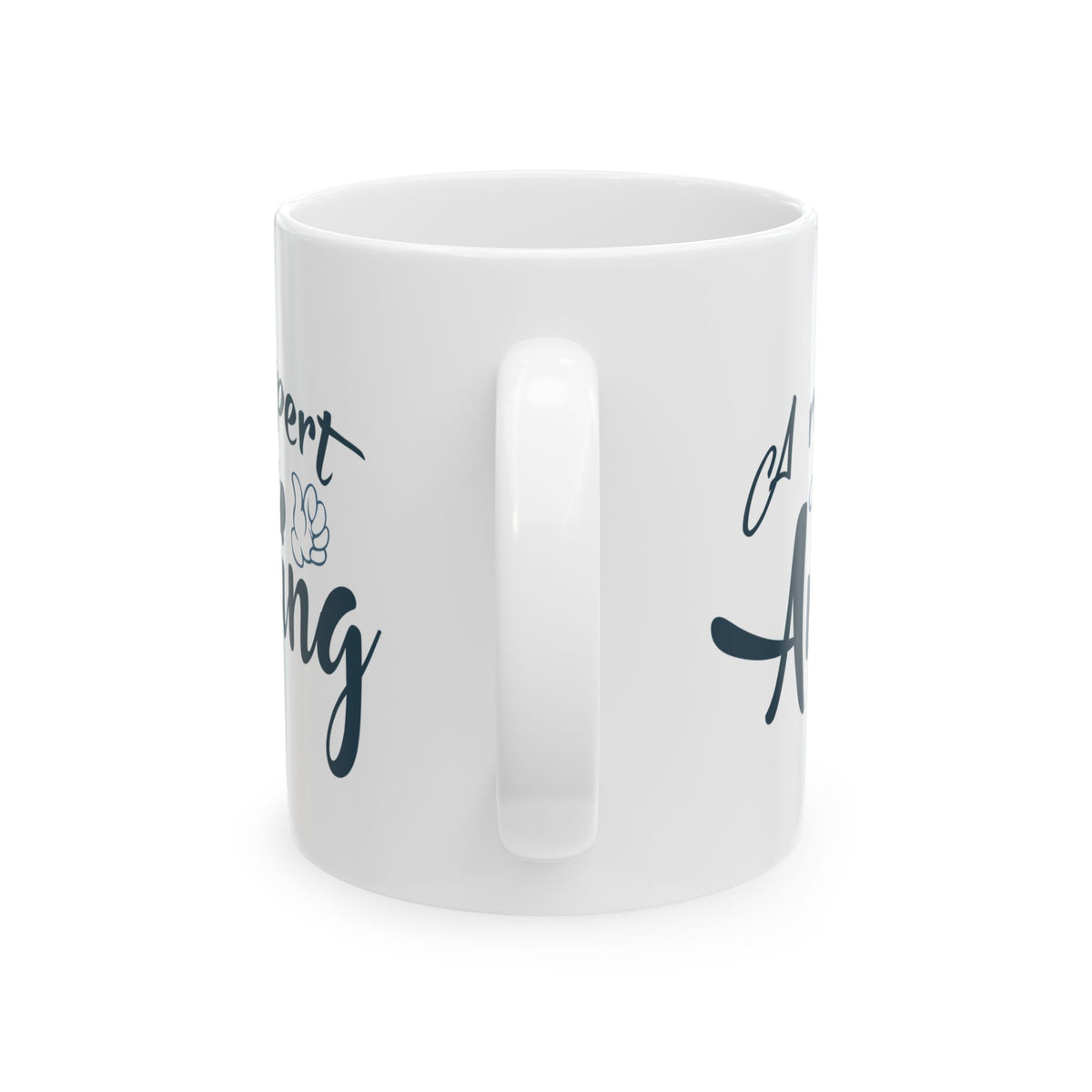 A Reel Expert Can Tackle Anything Ceramic Mug — Fishing Coffee Cup 11oz  Item #480317
