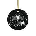 Rudolph Reindeer Ceramic Ornament     Item #5203541 - Buckshot's Bargain Barn