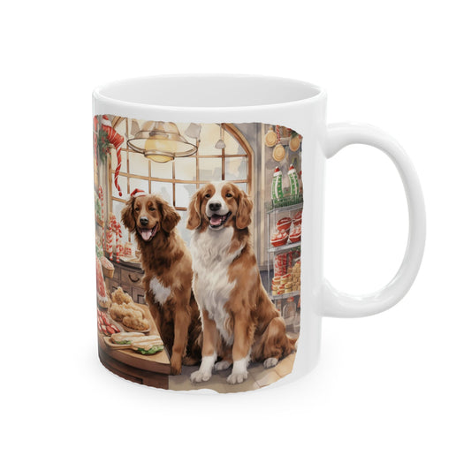 Christmas Bakery Dog Ceramic Mug  11oz  Item #784714