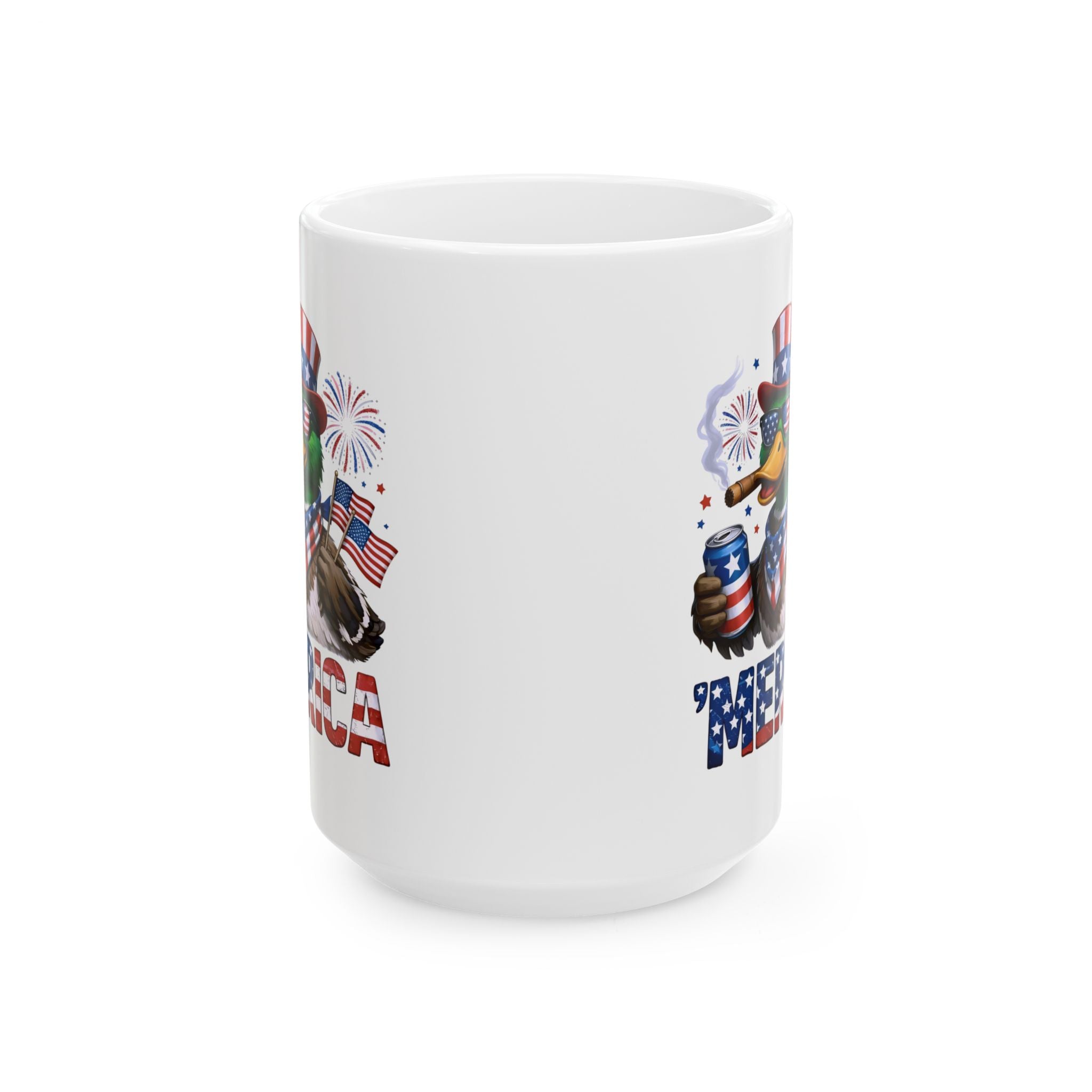 Patriotic Eagle USA Ceramic Mug – 15oz  Item #319068