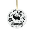 Christmas Ceramic Disc Ornament         Item #6456692