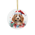 Ceramic Ornament - Cockerdoodle Christmas     Item #663921