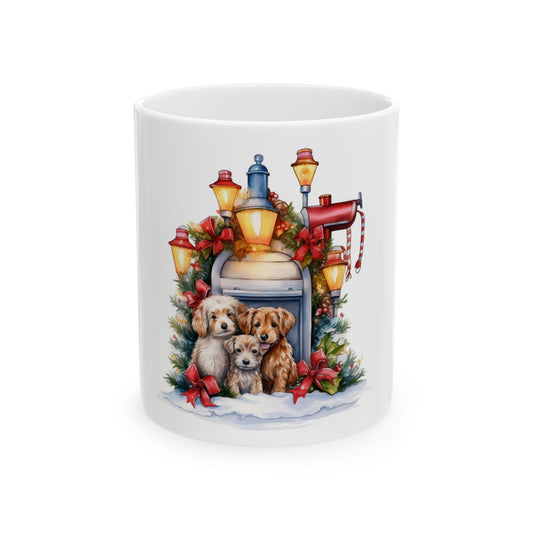 Christmas Dog Lovers Ceramic Mug 11oz  Item #282897