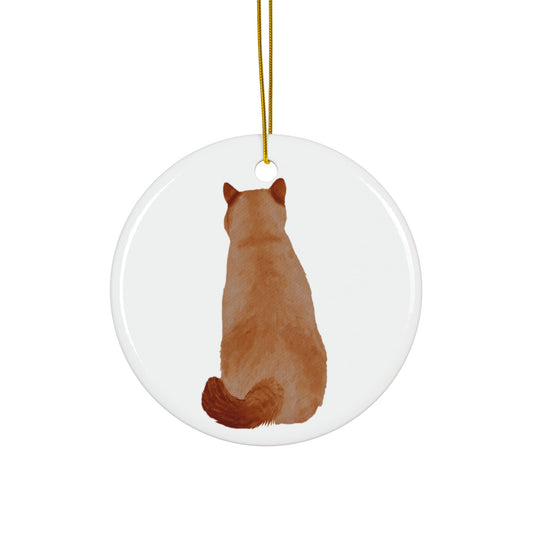 Cat Ceramic Ornament        Item #2617242