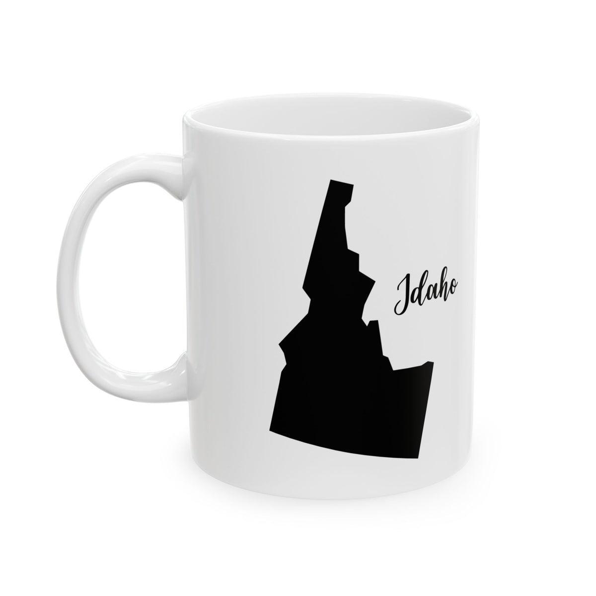 Idaho State Silhouette Ceramic Mug – 11oz    Item #127986