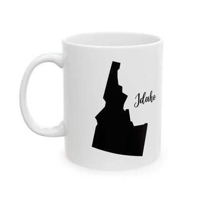 Idaho State Silhouette Ceramic Mug – 11oz    Item #127986
