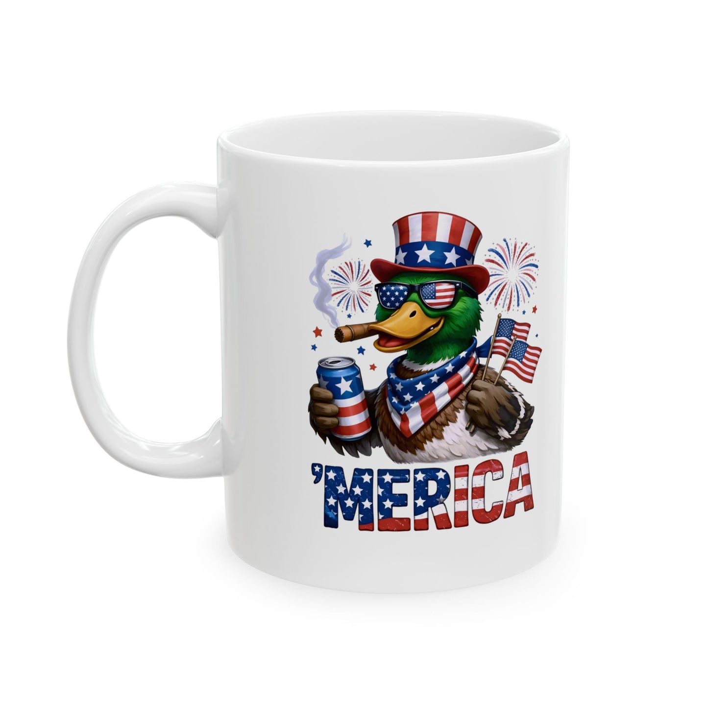 Patriotic Eagle USA Ceramic Mug – 11oz  Item #157118