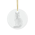 Cat Ceramic Ornament      Item #6472699 - Buckshot's Bargain Barn