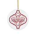 Angel Ceramic Disc Ornament         Item #9565194