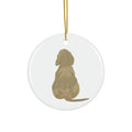 Dog Ceramic Disc Ornament          Item #3112787