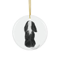 Dog Ceramic Disc Ornament        Item #6843309