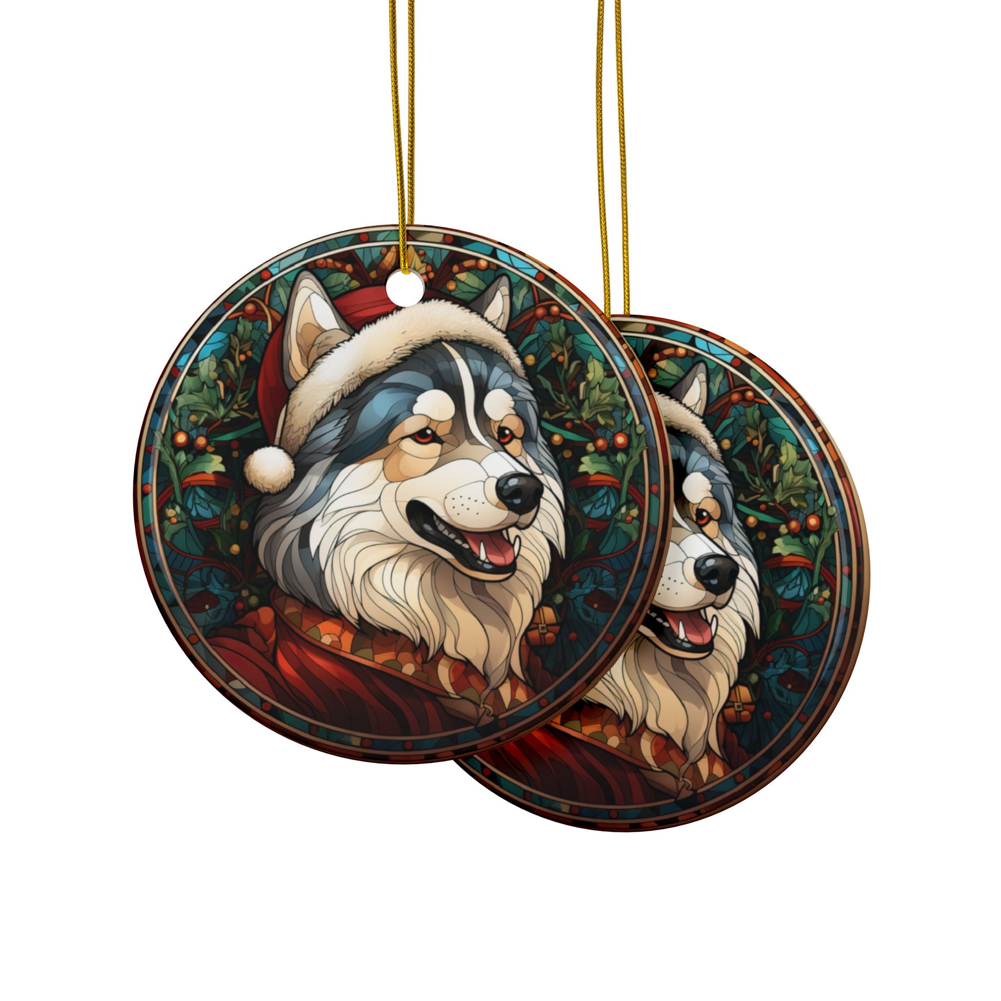 Alaskan Malamute Ceramic Ornament      Item #5705343