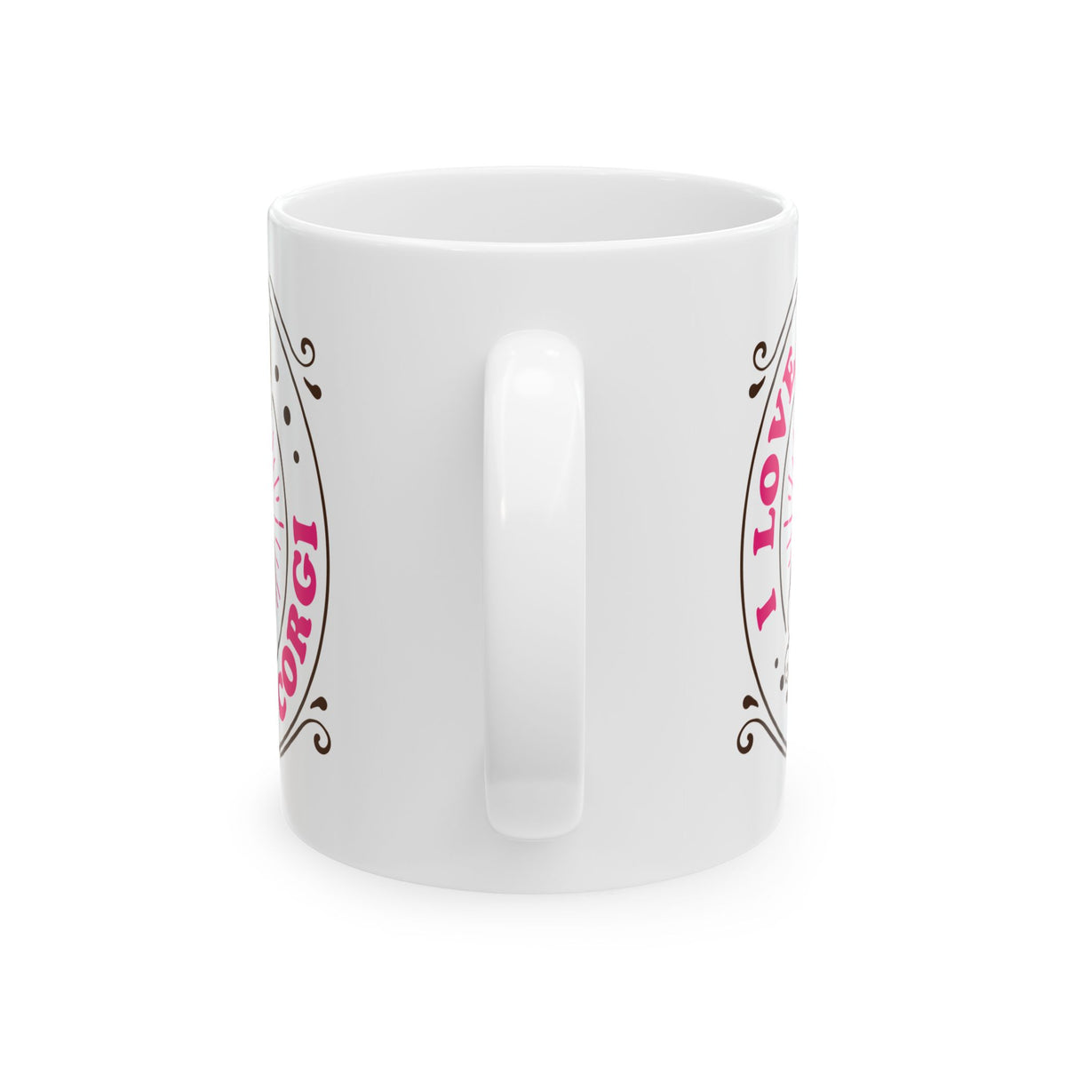 I Love My Corgi Ceramic Mug — Pet Coffee Cup 11oz   Item #401116