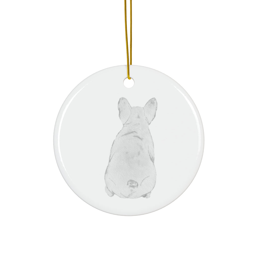 Dog Ceramic Disc Ornament        Item #9496803