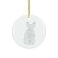 Dog Ceramic Disc Ornament        Item #9496803