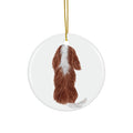 Dog Ceramic Disc Ornament          Item #779303