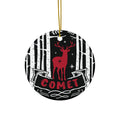 Comet Ceramic Disc Ornament        Item #6998038