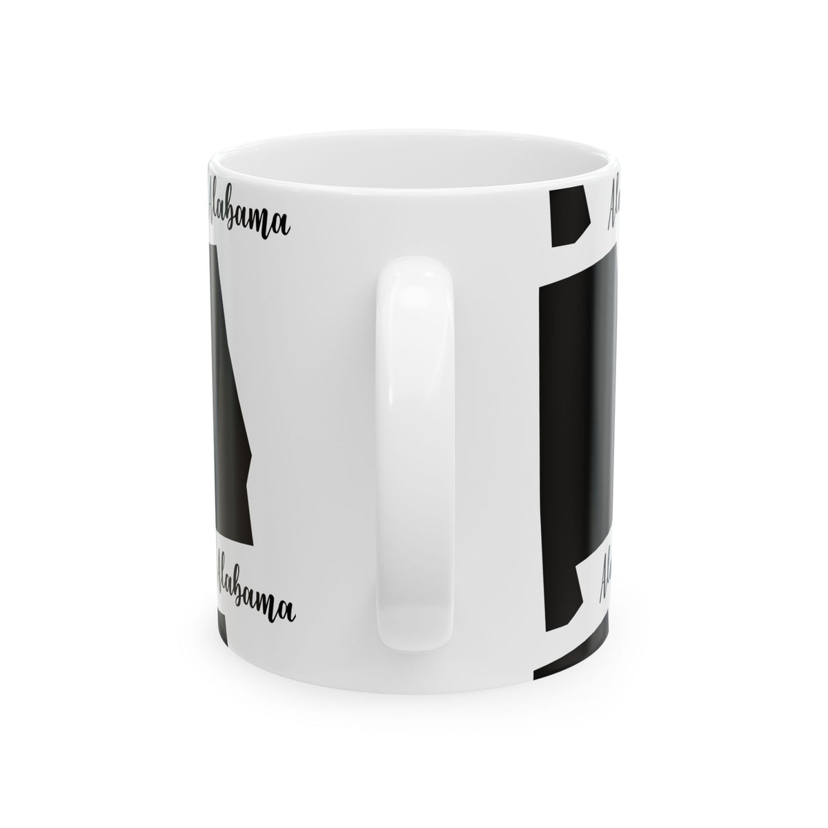 Alabama State Silhouette Ceramic Mug – 11oz    Item #255974