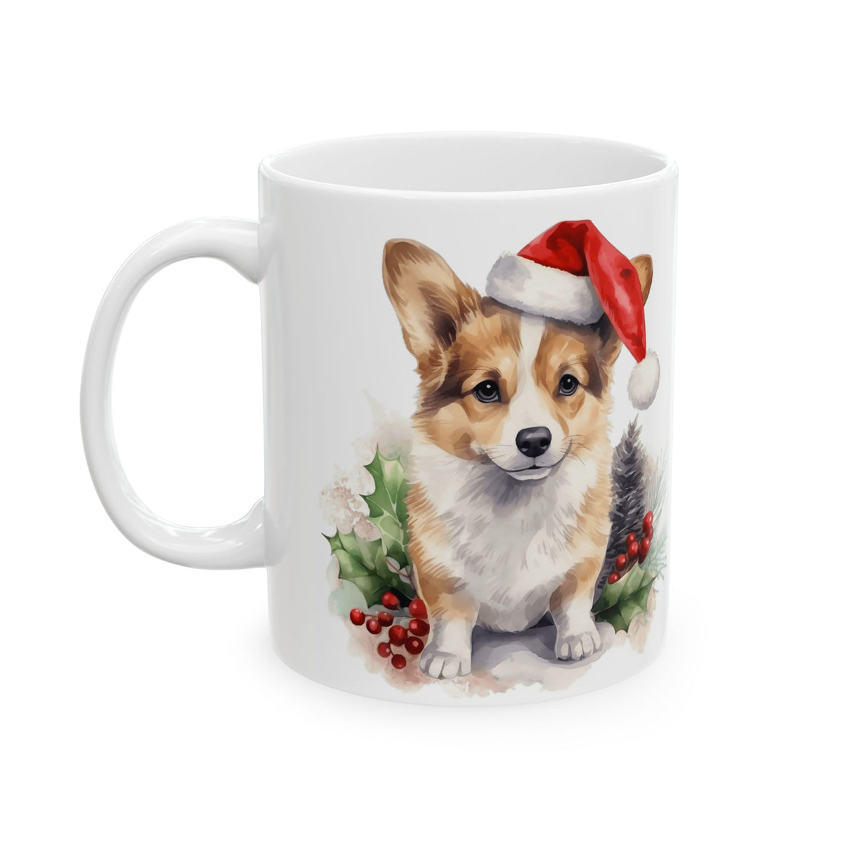 Christmas Dog Ceramic Mug 11oz  Item #86127