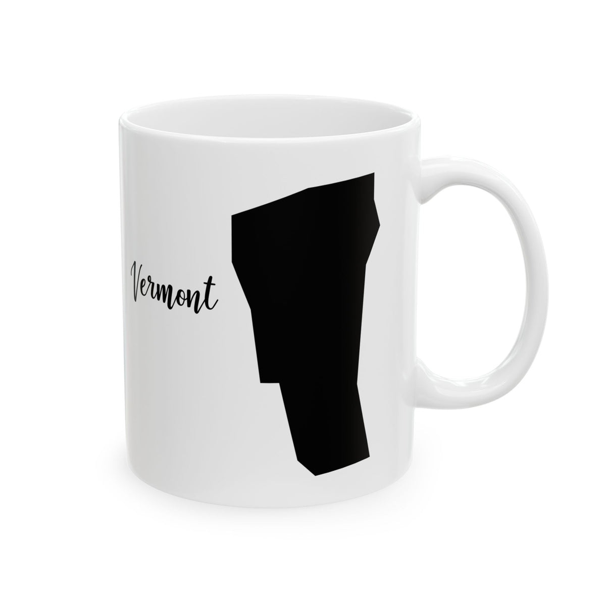 Vermont State Silhouette Ceramic Mug – 11oz    Item #85481