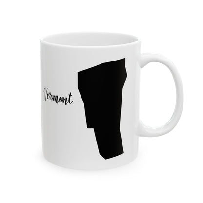 Vermont State Silhouette Ceramic Mug – 11oz    Item #85481