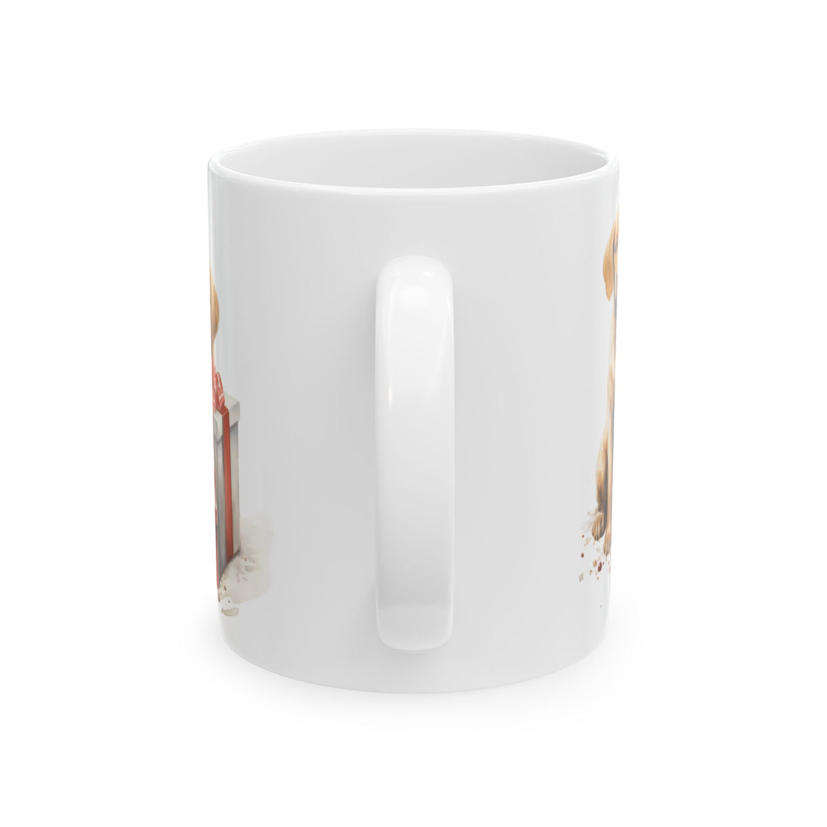Festive Dogs Christmas Mug with Presents 11oz  Item #751011