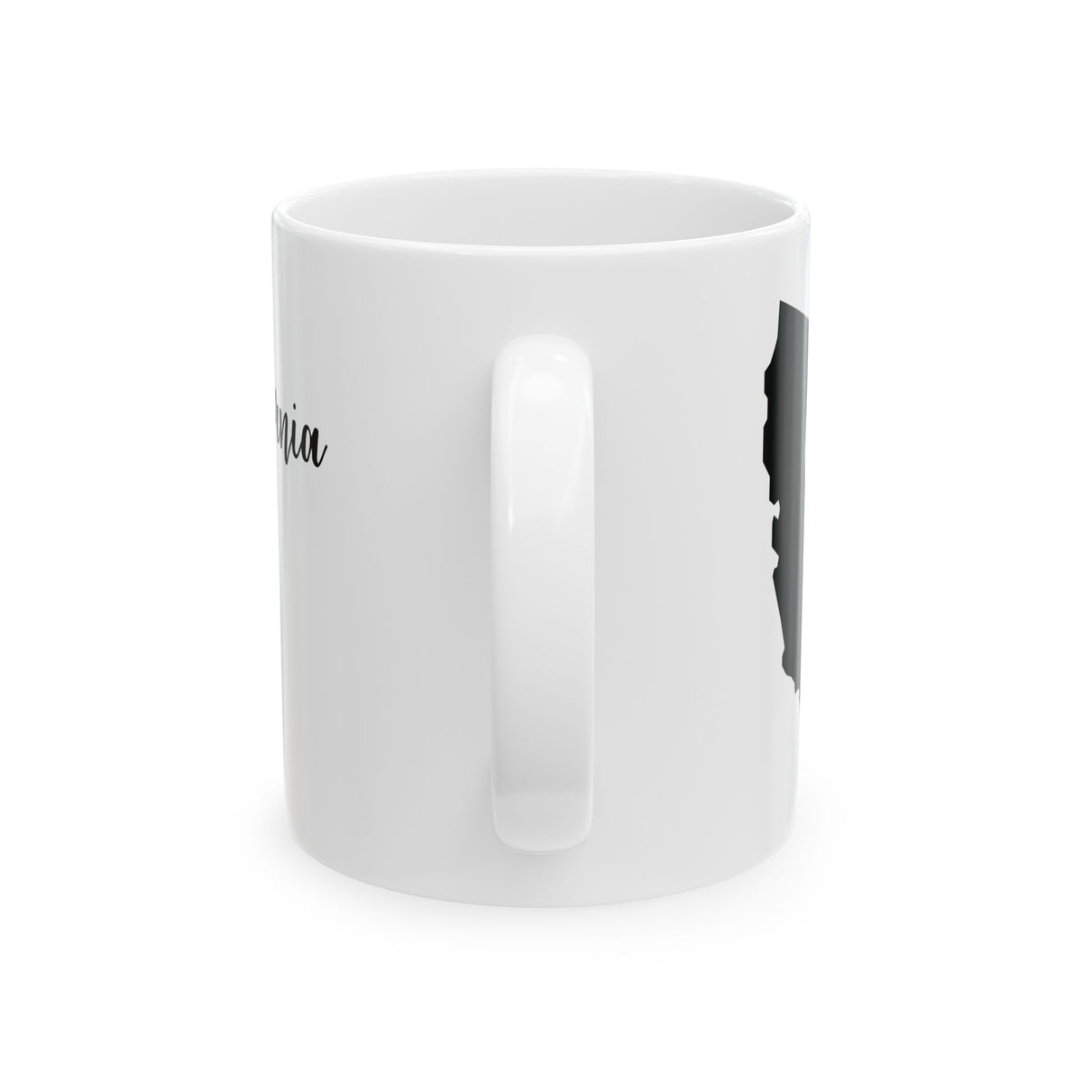 California State Silhouette Ceramic Mug – 11oz    Item #59405