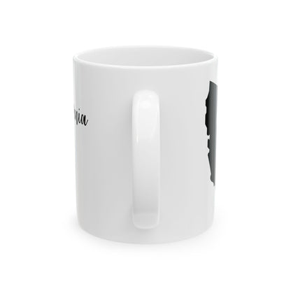 California State Silhouette Ceramic Mug – 11oz    Item #59405