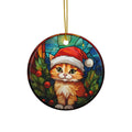 Cat Ceramic Ornament       Item #991117 - Buckshot's Bargain Barn