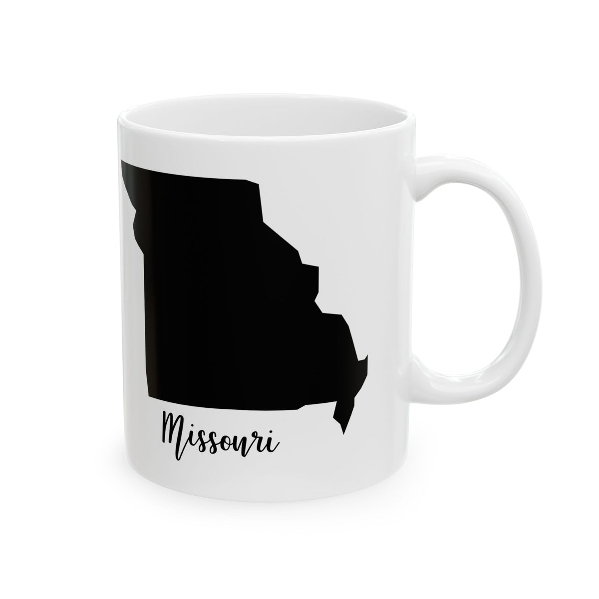 Missouri State Silhouette Ceramic Mug – 11oz    Item #88656