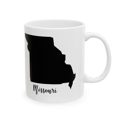 Missouri State Silhouette Ceramic Mug – 11oz    Item #88656