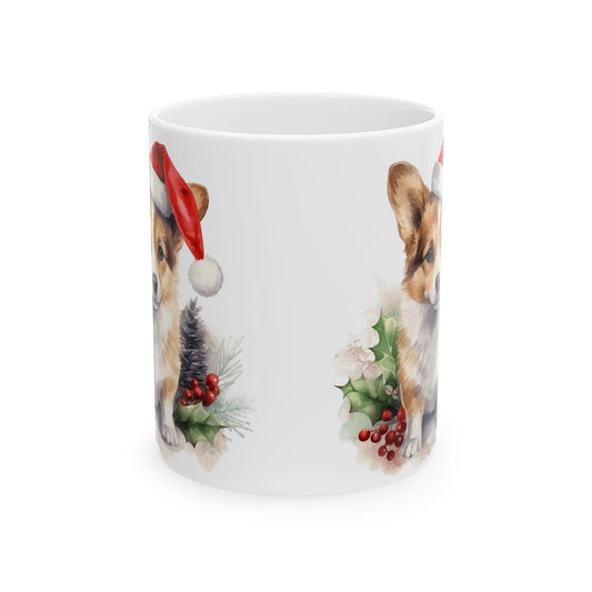 Christmas Dog Ceramic Mug 11oz  Item #86127