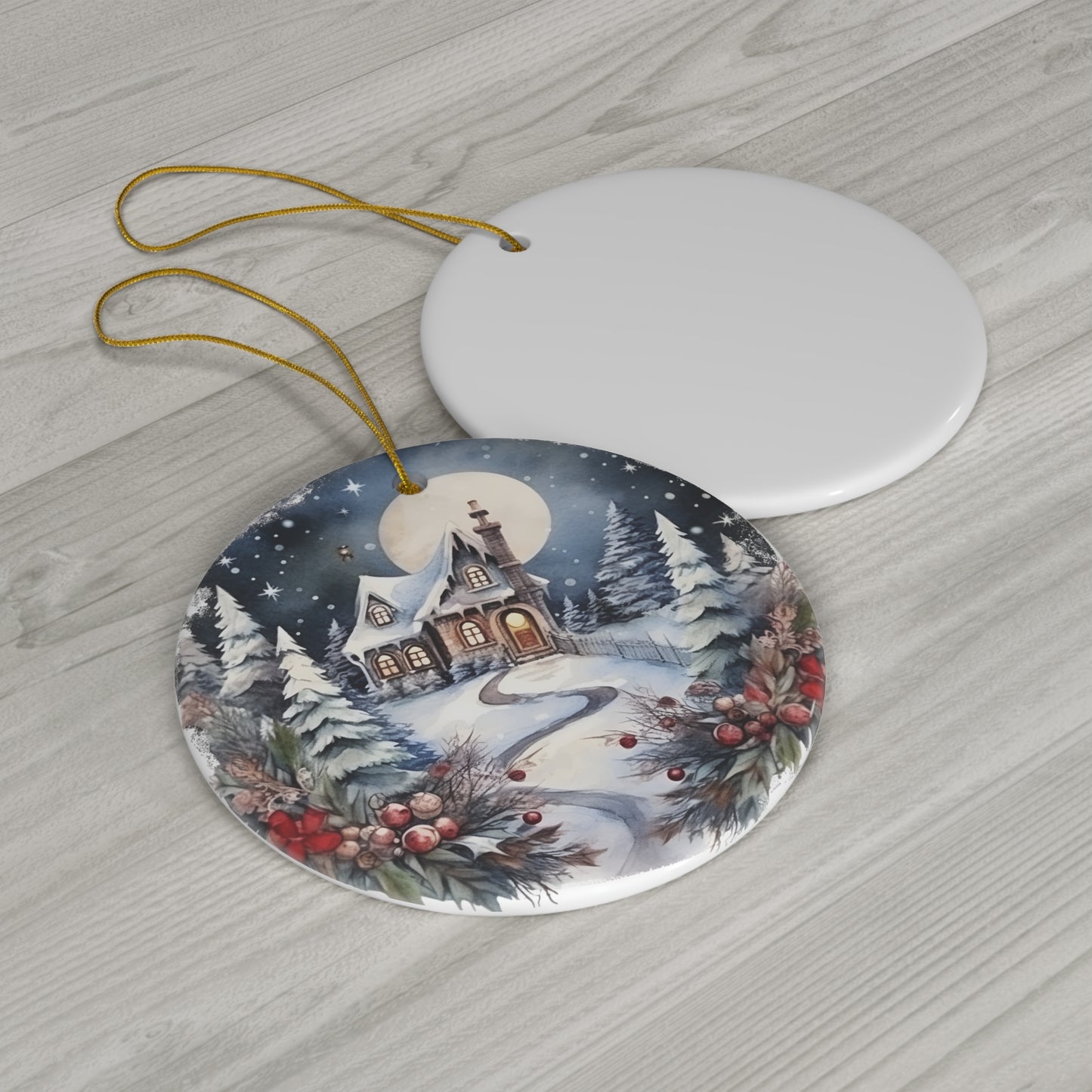 Ceramic Ornament - Christmas House     Item #4163818