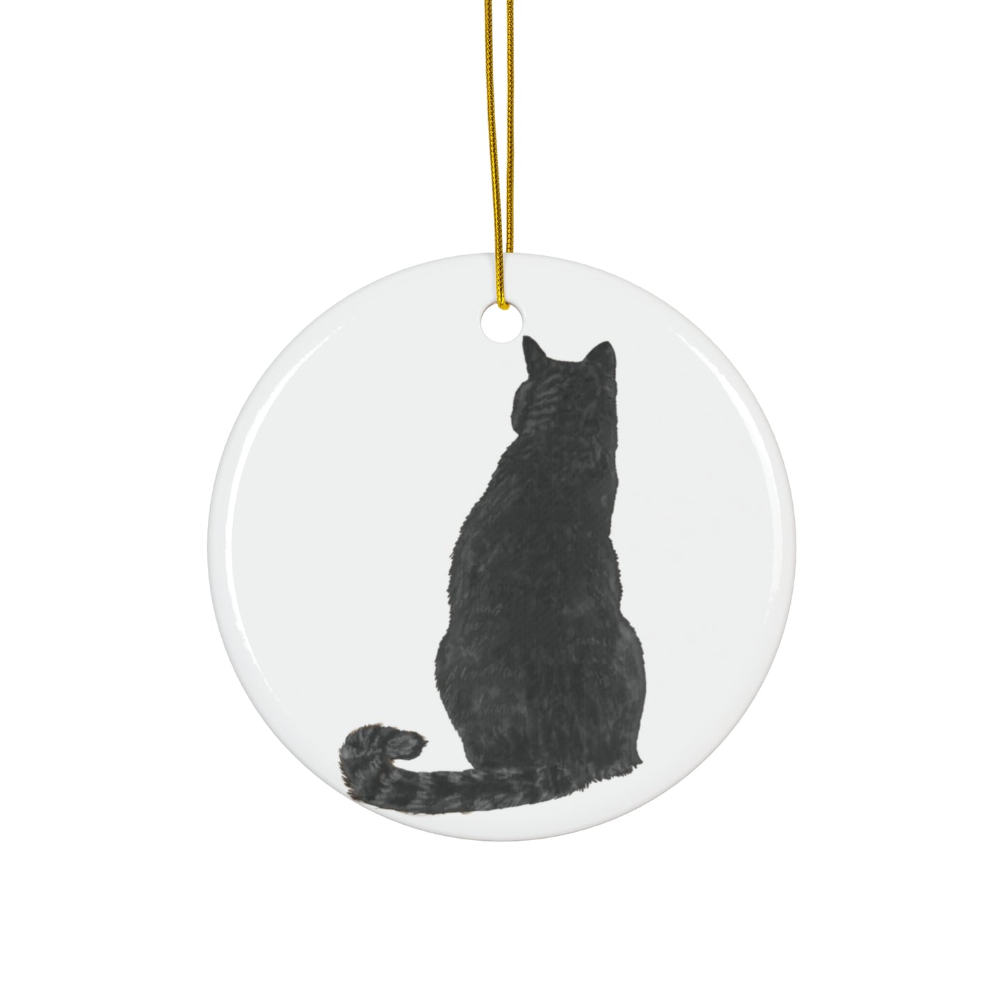 Cat Ceramic Ornament           Item #8834673