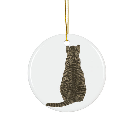 Cat Ceramic Ornament           Item #8224393