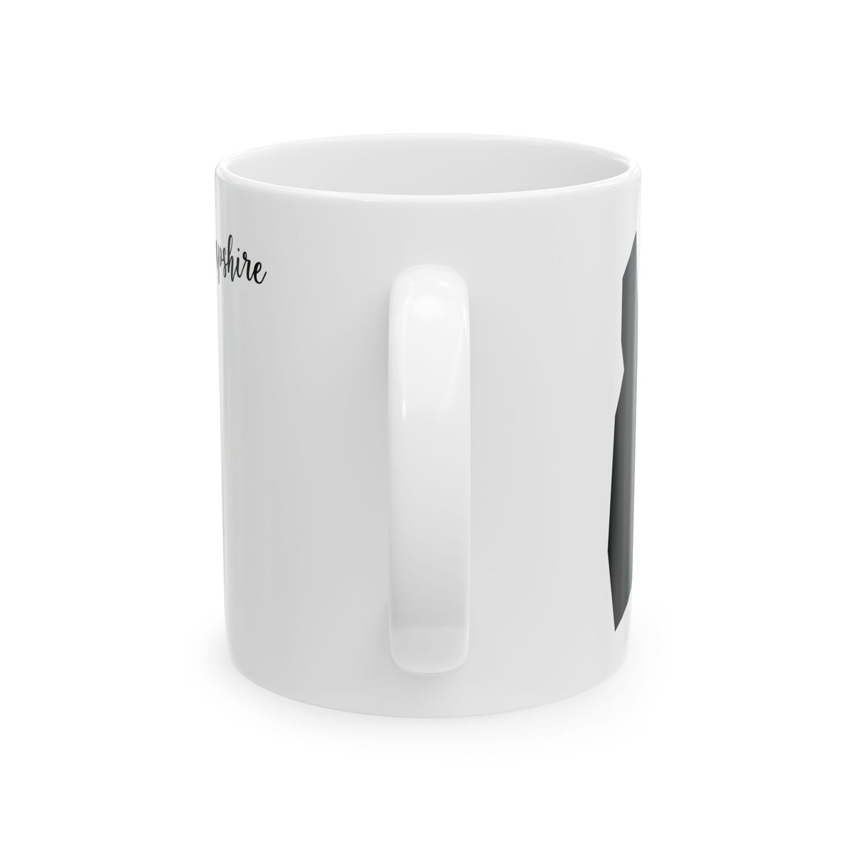 New Hampshire State Silhouette Ceramic Mug – 11oz    Item #48426