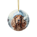 Dog Ceramic Disc Ornament         Item #2225729