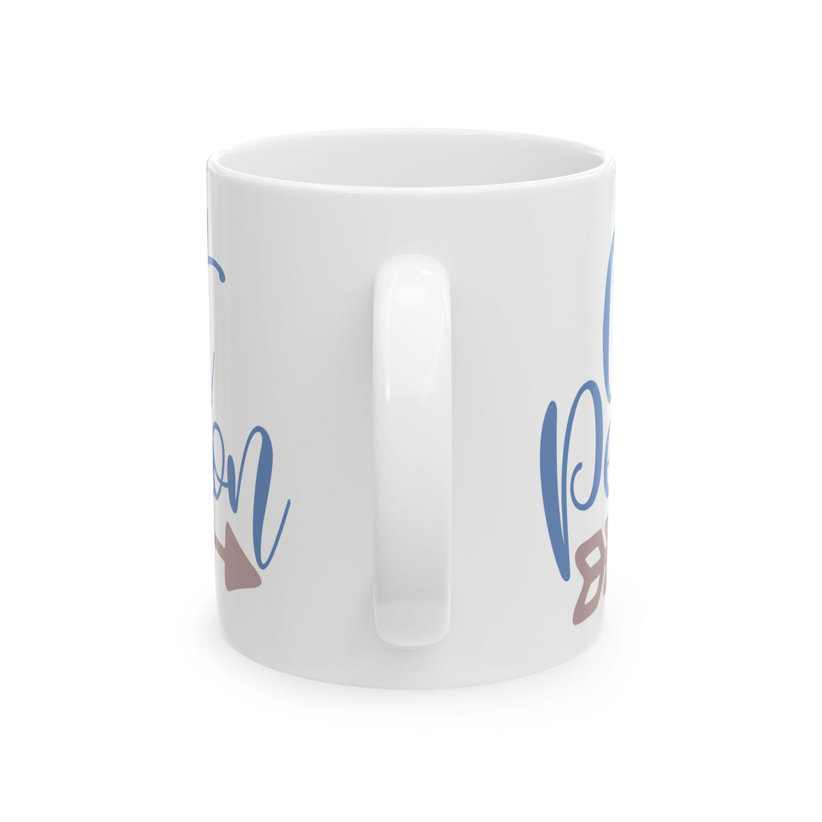 Coffee Lover Ceramic Mug – Cat Person Design, 11oz    Item #257151