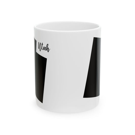 Utah State Silhouette Ceramic Mug – 11oz    Item #972718