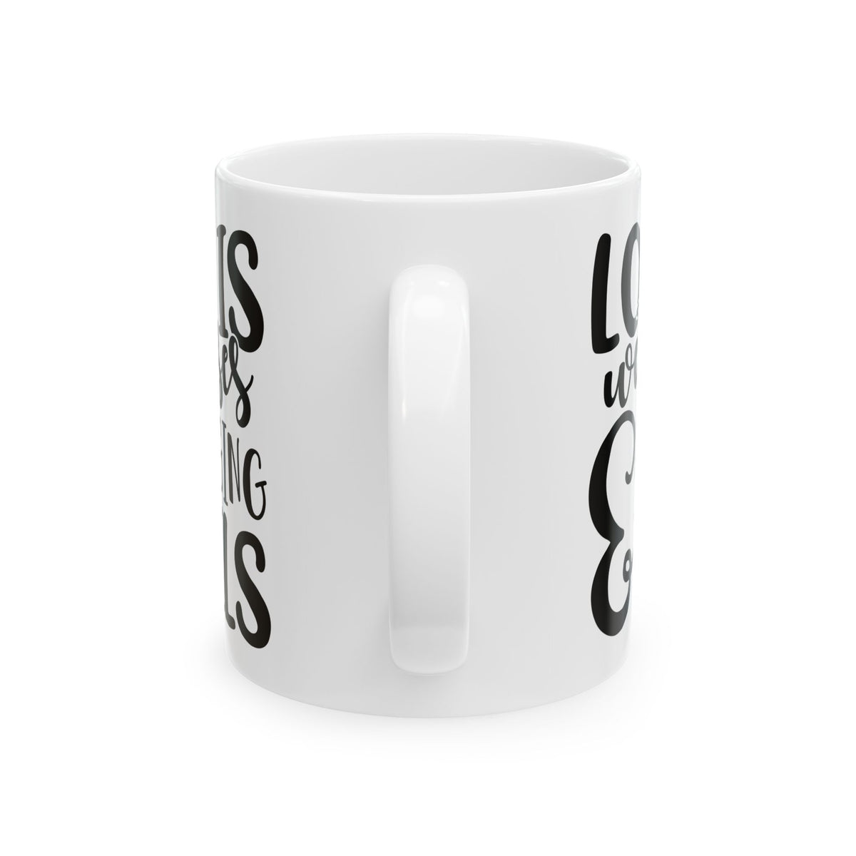 Ceramic Mug — "Love Is" Funny Dog Mom Coffee Mug 11oz  Item #538761