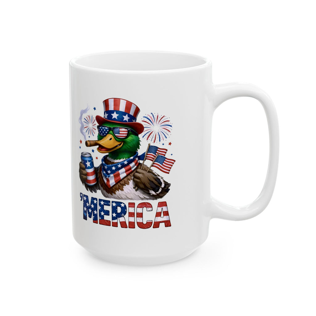 Patriotic Eagle USA Ceramic Mug – 15oz  Item #319068