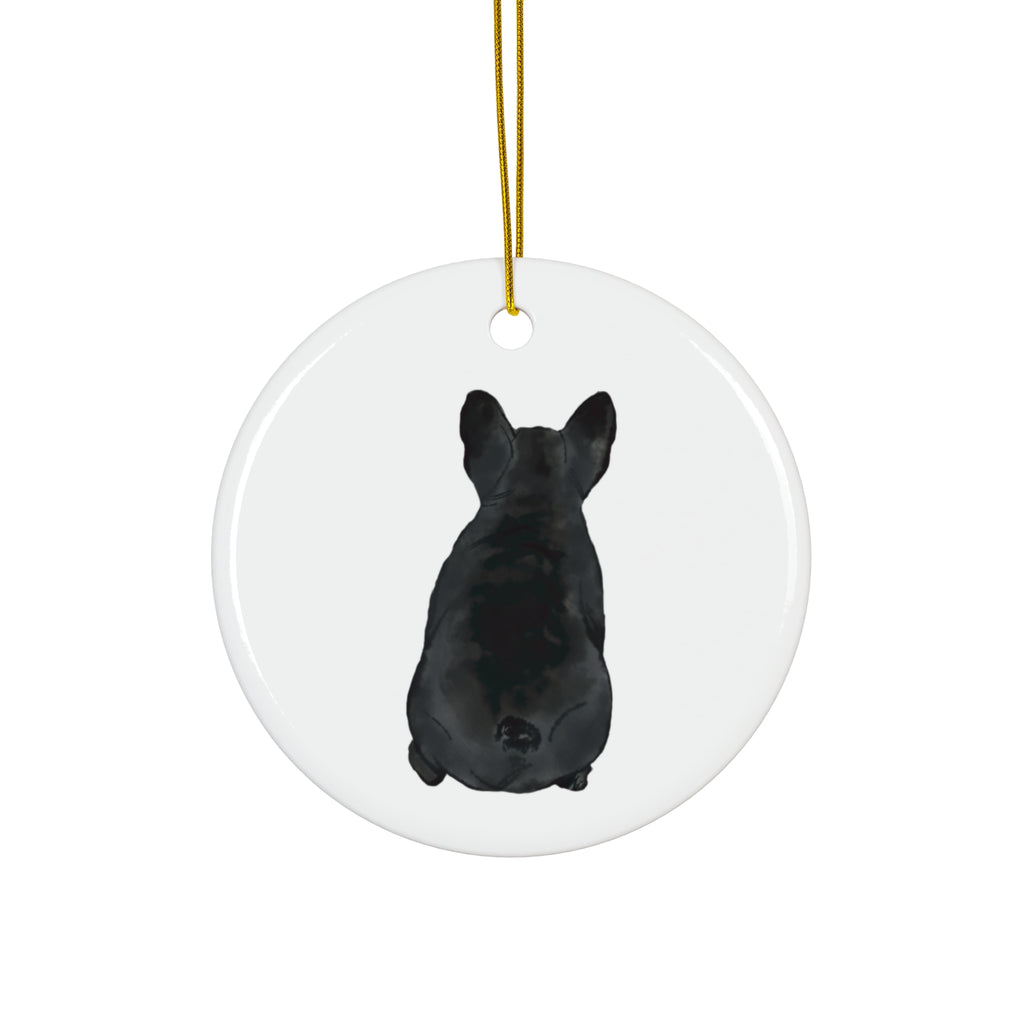 Dog Ceramic Disc Ornament          Item #1039793