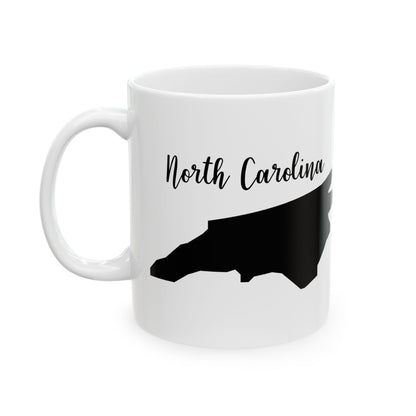 North Carolina State Silhouette Ceramic Mug – 11oz    Item #675235