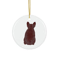 Dog Ceramic Disc Ornament          Item #5825017