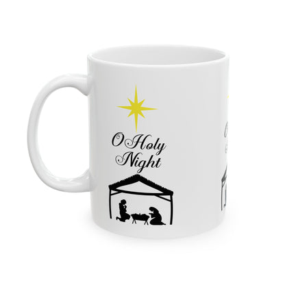 O Holy Night Ceramic Mug 11oz    Item #135573