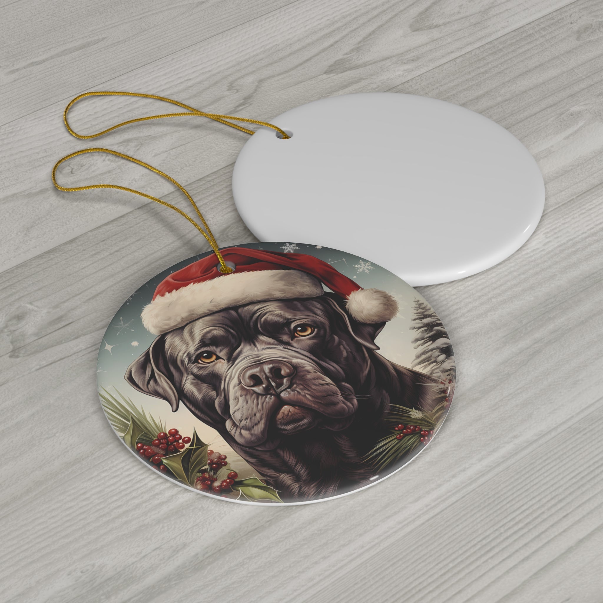 Dog Ceramic Disc Ornament           Item #5573776 - Buckshot's Bargain Barn